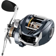 Baitcasting-Angelrolle 18+1BB 7,2:1 Übersetzungsverhältnis 15 kg Max. Zugkraft Edelstahl 1-9 Einstellbares Bremssystem