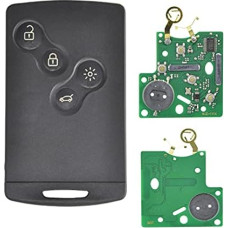 433MHz PCF7952 lustas 4 mygtukai Automobilių nuotolinio valdymo raktas kortelė Renault Koleos Smart Card 2008-2011