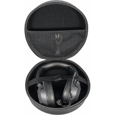 Kietas dėklas, suderinamas su Sennheiser HD 25 Light 200 280 PRO 400S 505 560S 599 SE 660S2 / Momentum 4 / RS 120-W/RS 175 / ACCENTUM ausinėmis, tik krepšys - juodas YC80035