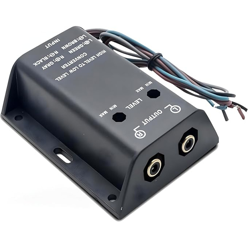 Sound-way Interface Adaptor Converter Car Radio Speaker to RCA Titolo