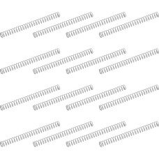 sourcing map 50 Stück 304 Edelstahl-Kompressionsfedern, 0,3 mm x 2 mm x 25 mm, kleine und winzige Stiftfeder für Reparaturen zu Hause und Heimwerker, Werkstatt & Industrie, silberfarben