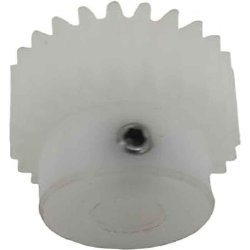 Lastic-Zahnräder Kunststoff-Motorzahnrad, Kunststoff, 1 Modul, 20 Zähne, zylindrisches Stirnrad, mehrere Bohrungsgrößen(6MM BORE)
