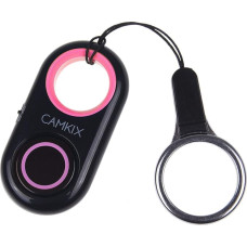 Camera Bezel Remote Control with Bluetooth® Technology - Lanyard with Detachable Fitting - Carabiner - Capture Images/Videos Wirelessly from up to 10 m Distance on iPhone/Android