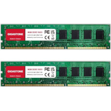 DDR3 RAM - Gigastone RAM - 16GB (2 x 8GB) DDR3 - 16GB DDR3-1600MHz PC3-12800 CL11 1.5V UDIMM 240-pin Unbuffered Non-ECC PC Computer Desktop Memory Module RAM Upgrade Kit (Only