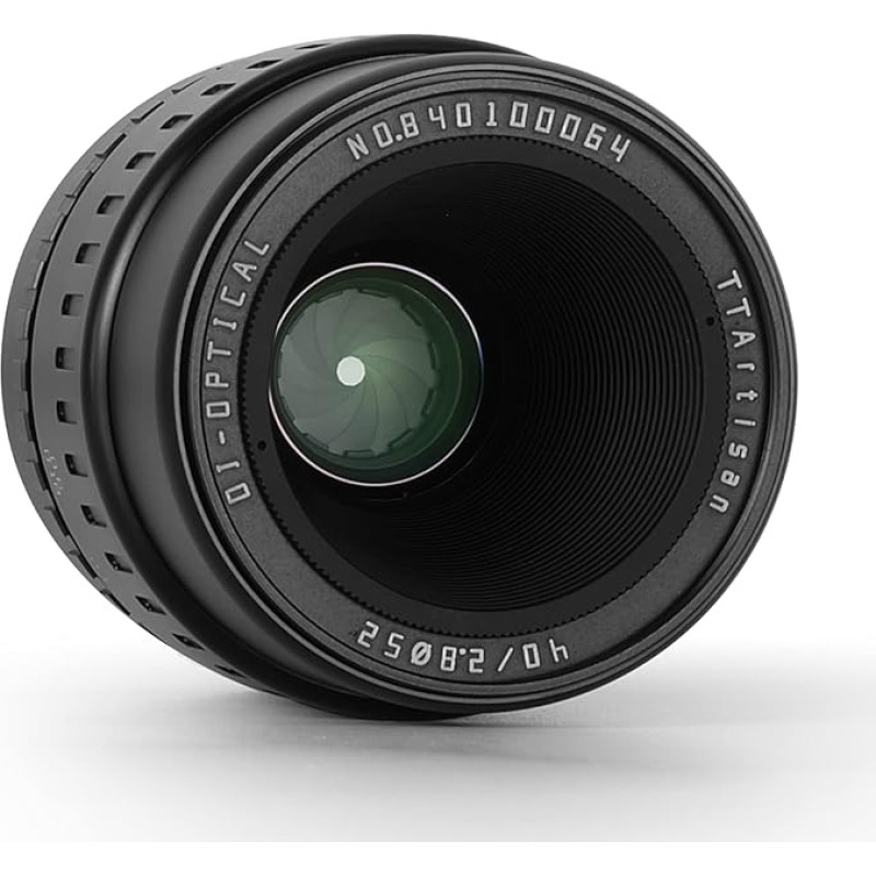 TTARTISAN 40 mm F2.8 makroobjektyvas APS-C MF, skirtas 