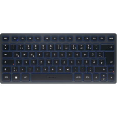 CHERRY KW 7100 MINI BT Kompaktiška kelių įrenginių klaviatūra su 3 