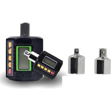3-200N.m Drehmomentschlüssel Tester mit Adapter for Fahrrad Auto Reparatur Fahrrad Digital Meter Display Kopf (ANC-135 su žalia spalva)