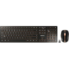 CHERRY DW 9100 plonas belaidės klaviatūros ir pelės rinkinys, ES išdėstymas (QWERTY), 