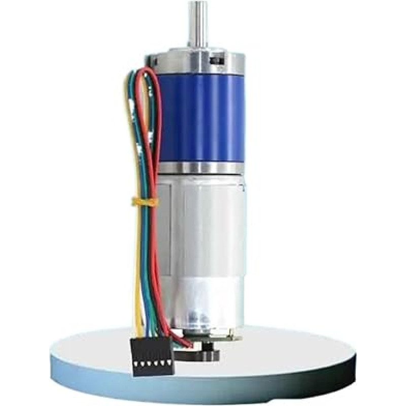 Planetengetriebemotor-Encoder 12 V 24 Motor mit hohem Drehmoment 555 Getriebeminderer Auto Gates Robotics Reversible Adjustable(1600R-12V)