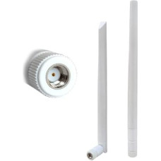 2 pakuotės 2.4GHz 5GHz 5dBi Gain RP-SMA Plug 90° nuimama sulankstoma maršrutizatoriaus antena visakryptė 