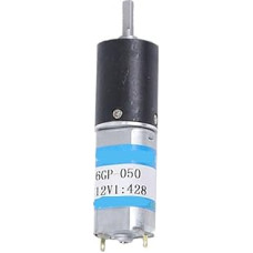 Planetengetriebemotor, 12 V, 3,6 W DC, 16 mm Durchmesser, 16GP-050 Mikromotor mit langsamer Geschwindigkeit, kleiner einstellbarer Motor (33 U/min)