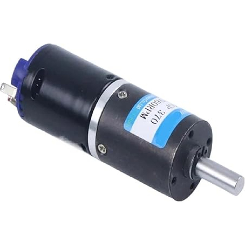 DC 6V 24mm Planetengetriebemotor Verzögerung Low Speed High Drehmoment CW CCW 24GP-370 Mikro-Elektromotor (tik 6V variklis, 40RPM 6mm)