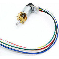 5 x GA12-N20 DC Getriebemotoren mit Drehzahlgeber 6V 500rpm