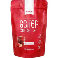 Xucker 3:1 GelierXucker with Xylitol 500 g - Delicious Gelling Sugar Alternative without Sugar - For Jam and Jelly - Vegan
