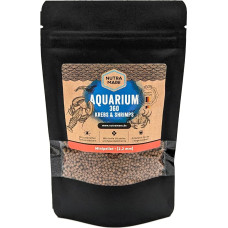 Aquarium360 Crayfish & Shrimps 250 ml krevečių maistas Granuliuotas maistas krevetėms ir vėžiams, stiprinantis spalvą su spirulina