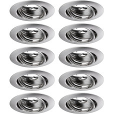 Paulmann EBL 93400 Base LED Recessed Light Round Max. 10 W Recessed Spotlight Matt White