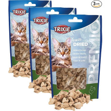 TRIXIE 42756 Premio Freeze Dried Chicken Hearts 25g (Pack of 3)