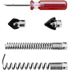 MSW Priedų rinkinys, skirtas 30–100 mm skersmens vamzdžių valymo stūmokliui, 16 mm, „POWER DRAIN CLEAN 2.3E“