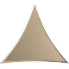 Windhager 10888 „Riviera“ saulės tentas, trikampis, 3,6 m, chaki spalvos