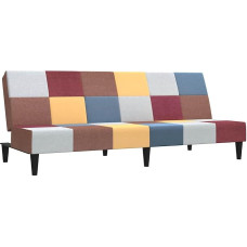 „vidaXL“ dviejų vietų sofa-lova su mediniu rėmu; sofa-lova, skirta svetainei, namų kinui, biurui; sofa-lova, dienos lova, svečių lova; audinio apmušalas