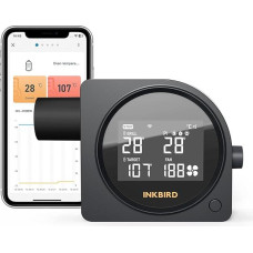 Inkbird Grill Fan Wi-Fi 5G Grill Temperature Controller Automatic Smoker | Bluetooth 5.0, with 5 probes, grill blower. Compatible with Kamado Joe, Primo, Vision Grill, Akorn Kamado, Weber