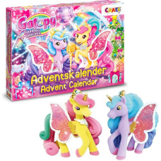 „GALUPY“ vaikiškas „Rainbow Unicorn“ žaislų Advento kalendorius 2025 – mergaitėms skirtas vienaragių Advento kalendorius su išskirtinėmis „Galupy“ vienaragių figūrėlėmis ir žaidimų rinkiniu