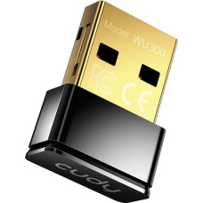 Cudy AX300 Wi-Fi 6 Nano USB Adapter 286Mbps Soft-AP Windows WU300 | AX300 2.4GHz Wi-Fi 6 286Mbps USB Nano Adapter Soft AP Hotspot Mode OFDMA MU-MIMO WPA3 Windows/macOS/Linux