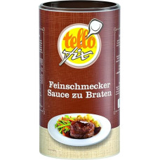 Tellofix Feinschmecker Sauce - Dunkle Bratensauce zum Kochen 752g | Dunkle Bratensauce zum Kochen und Verfeinern für Küche, Genuss, ohne Konservierungsstoffe