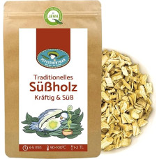 PEPPERMINTMAN Licorice Root (1000g) - Dried & Sliced - 100% Natural Sweetness - No Additives - Licorice Tea (Glycyrrhiza glabra) - Premium Quality