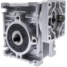 Speed Reducer Worm DC Electronic Starter Gear Box RV030 14 mm Output 5:1-80:1 Worm Gearbox Speed Reducer for NEMA 23 Electronic Starter BIANMTSW (20 to 1)