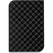 Verbatim Store 'n' Go External Hard Drive - 1TB - Portable USB 3.0 Data Storage, Fast Data Transfer up to 4800 Mbps, Black, Ribbed | Fast data transfer for PC, notebook, Mac & data backup, ribbed surface