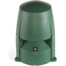 „JBL Professional Control 89MS“ 8 colių antžeminis lauko kraštovaizdžio žemų dažnių garsiakalbis, veikiantis 8 omų arba 70 V režimu, žalias