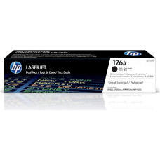 „HP CE310AD LaserJet“ tonerio kasetė – juoda (2 vnt. pakuotė)