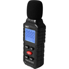 Skaitmeninis garso lygio matuoklis, nešiojamasis SPL matuoklis, duomenys nuo 30 dB iki 130 dB, triukšmo matavimas per minutę, duomenų saugojimas, SPL matuoklis, skirtas naudoti klasėje, triukšmingam kaimynui, biure