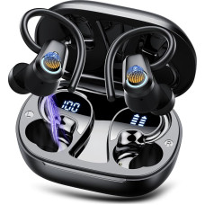 Wireless Bluetooth Headphones Sport, 50 Hours HiFi Stereo In-Ear Earphones