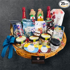Large Anniversary Basket | Fine Delicacies for Celebrating | Gift Basket for Special Occasions