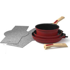Cookut - The incredible pan and pot set with removable handle - Passion