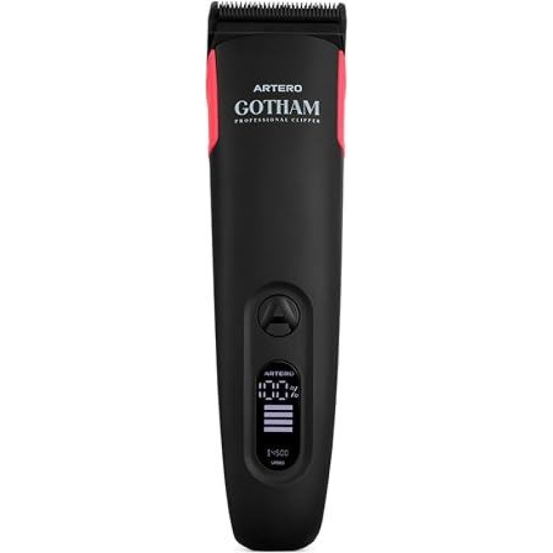 „Artero Gotham Clippers Black“ – belaidis profesionalus šunų kirpimo aparatas su 4 valandų baterijos veikimo trukme