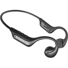 „SANOTO“ kaulų laidumo ausinės, „Bluetooth“ atvirų ausų ausinės su mikrofonu, ekvalaizerio režimu, lengvos kaulų laidumo ausų įdėklai, IP65 atsparumo vandeniui belaidės sportinės ausinės, skirtos bėgimui ir dviračių sportui