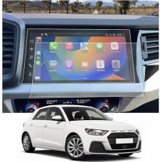 CDEFG Compatible with Audi A1 GB 2019-2023 2024, Navigation Protective Film A1 4H Scratch-Resistant 10.1 Inch GPS Screen Protector Navigation Film A1 Sportback Accessories Pack of 2