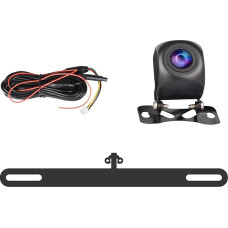 AHD Rear View Camera Compatible with LXKLSZ Car Radio Night Vision Water Professional Return Camera with Car Plate Installation Frame