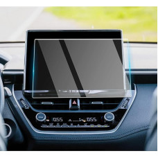 CDEFG Compatible with Toyota Corolla 2022-2023 2024, Navigation Screen Protector Tempered Glass 9H 10.5 Inch GPS Screen Protector Film Corolla Cross Touring Sports GR Hybrid Hatchback Accessories