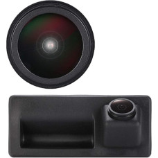 Kalakus Waterproof Reversible Vehicle-Specific Handle Strip Camera Integrated in Case Handle Rear View Reversing Camera for Tiguan Touareg Passat Golf VI Variant Audi (Model 01578 = 110 x 50 mm)