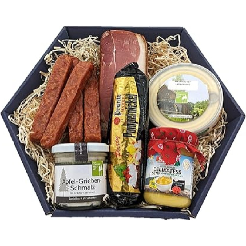 Schwarzwald Art Adler Gift Basket Gift Basket Bread 