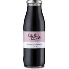 Juodųjų serbentų sirupas stiklinėje (1 x 500 ml)