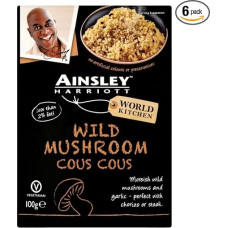 Ainsley Harriott Wild Mushroom Cous Cous (100 g) - 6 pakuočių