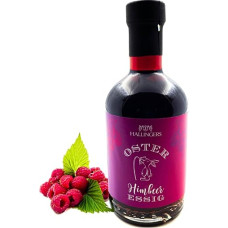 Hallingers Easter Raspberry Vinegar (5.3% Acid) - Easter Gifts for Easter Baskets for Easter, Aromatic Easter Forest Raspberry Balm (Glass) - Gift in Summer & as a Perfect Barbecue Gift |
