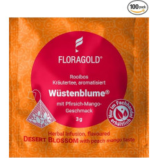 Floragold Rooibostee Desert Flower® Pyramid Bags Pack of 100