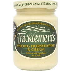 Tracklements Meerrettich und Sahne-Sauce (140 g) - Packung mit 6