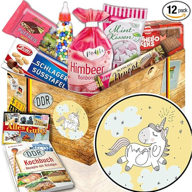 Vienaragis/DDR rinkinys Saldumynai/dovanos su vienaragiu